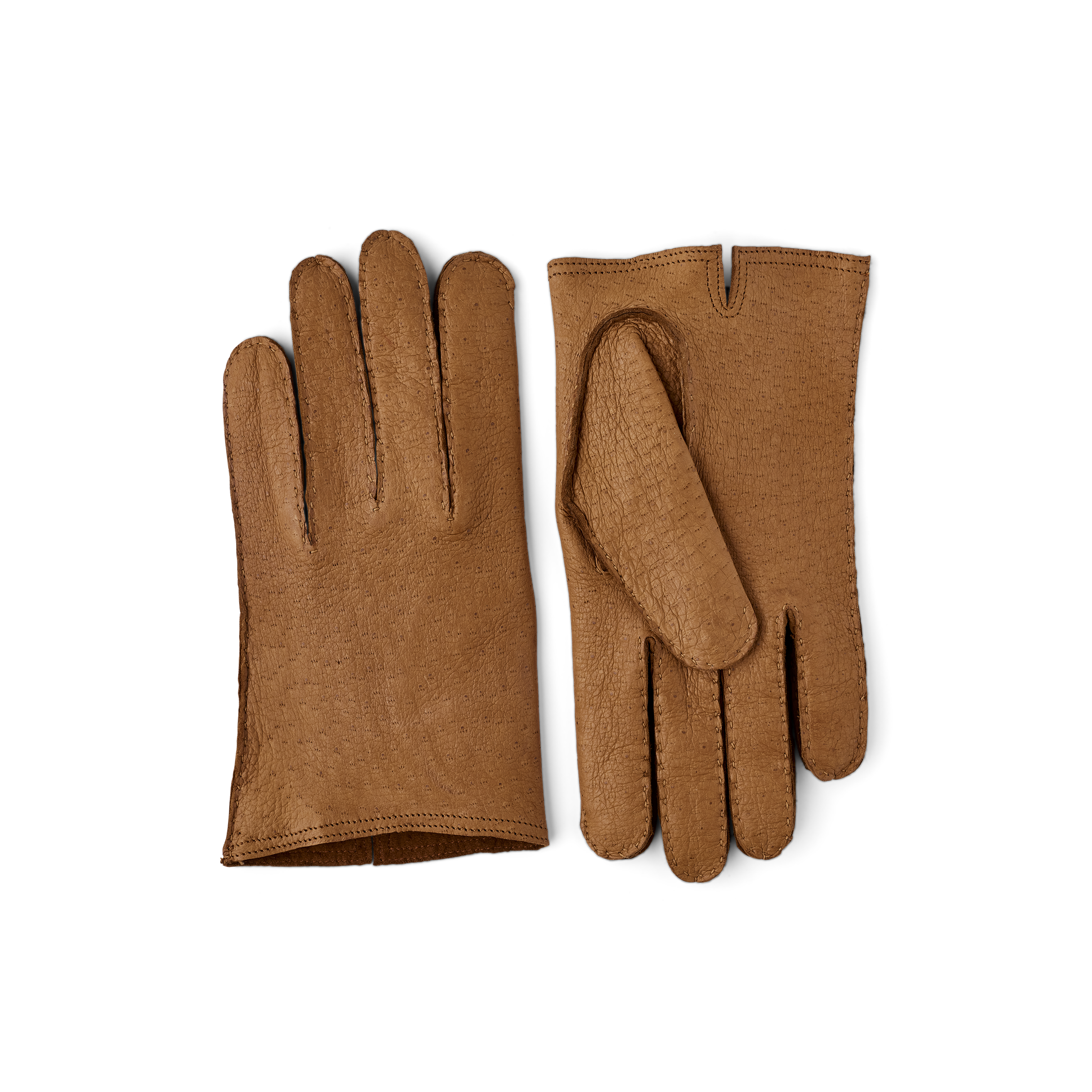 Peccary Handsewn Unlined ¾ Bt