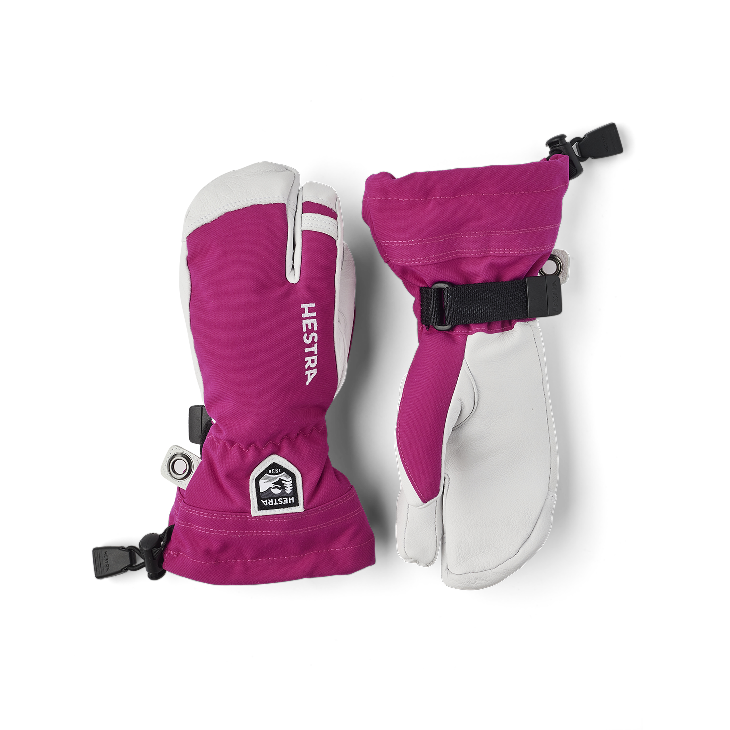 hestra handschuhe pink Army Leather Heli Ski Jr