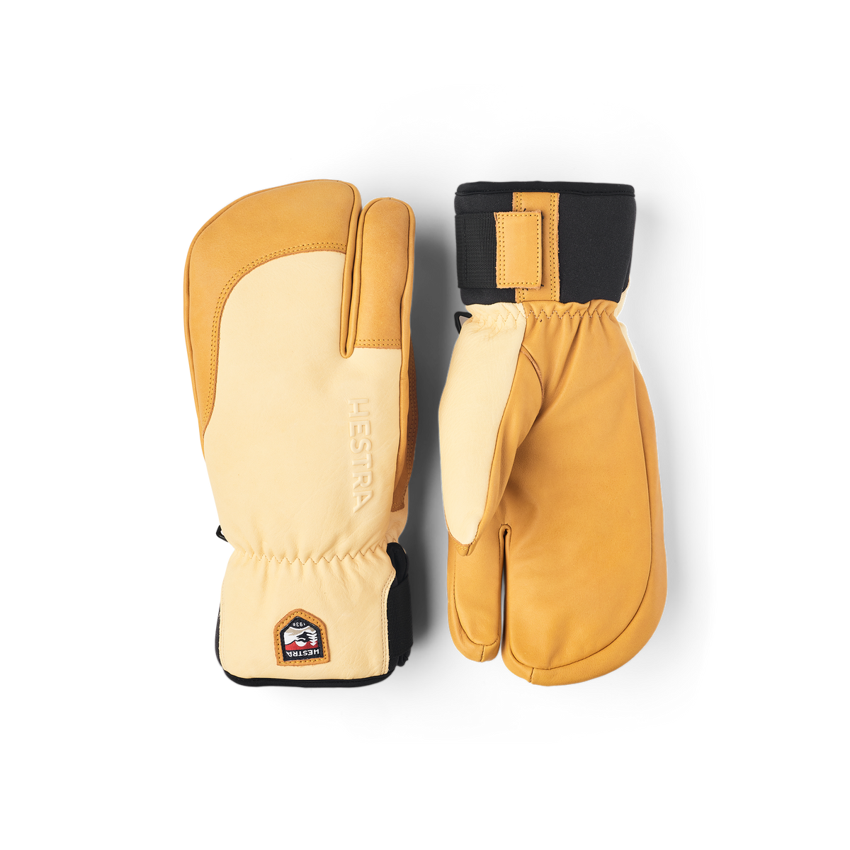 hestra drei finger handschuhe damen Topo