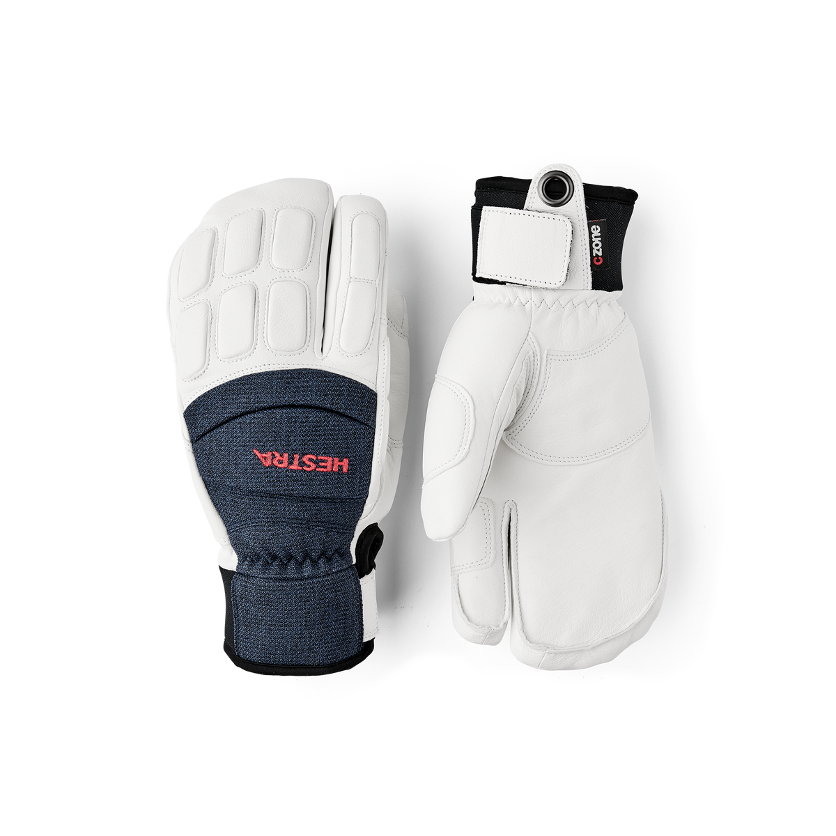 dreifinger handschuhe Vertical Cut CZone
