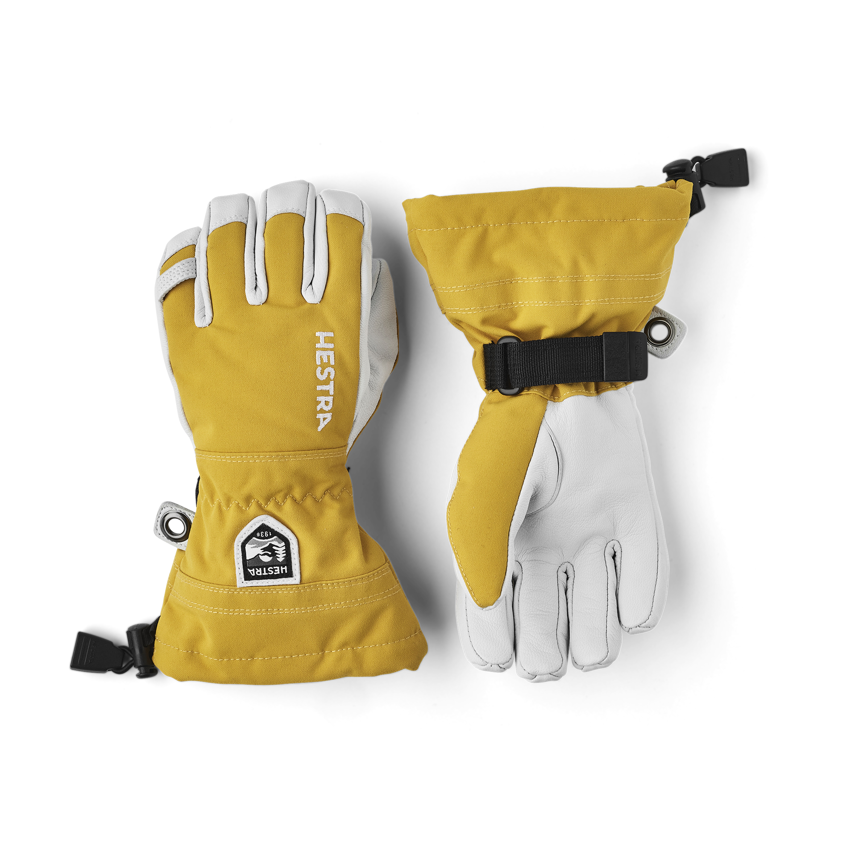 hestra - army leather heli ski 5 finger - handschuhe Army Leather Heli Ski Jr