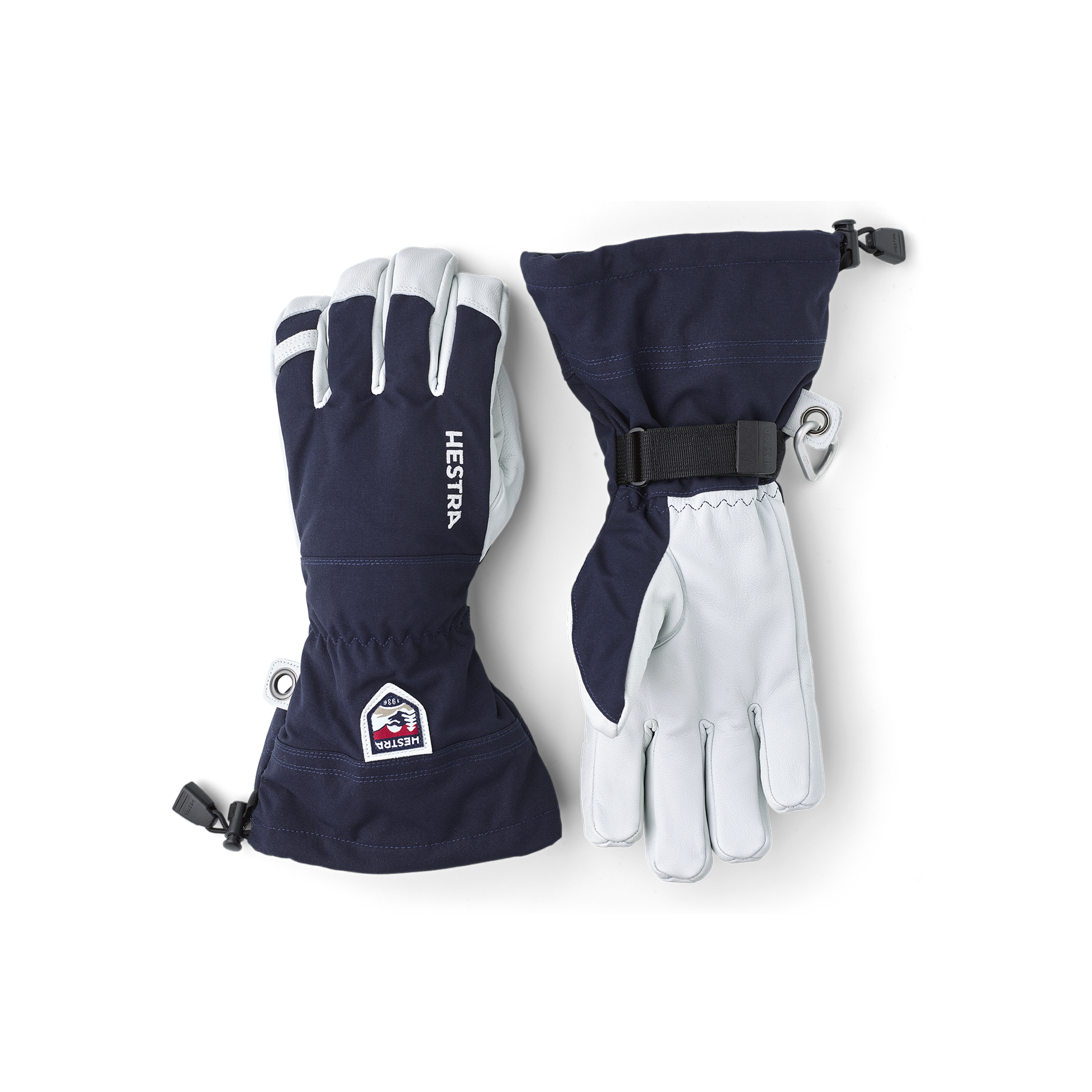 Army Leather Heli Ski Gloves