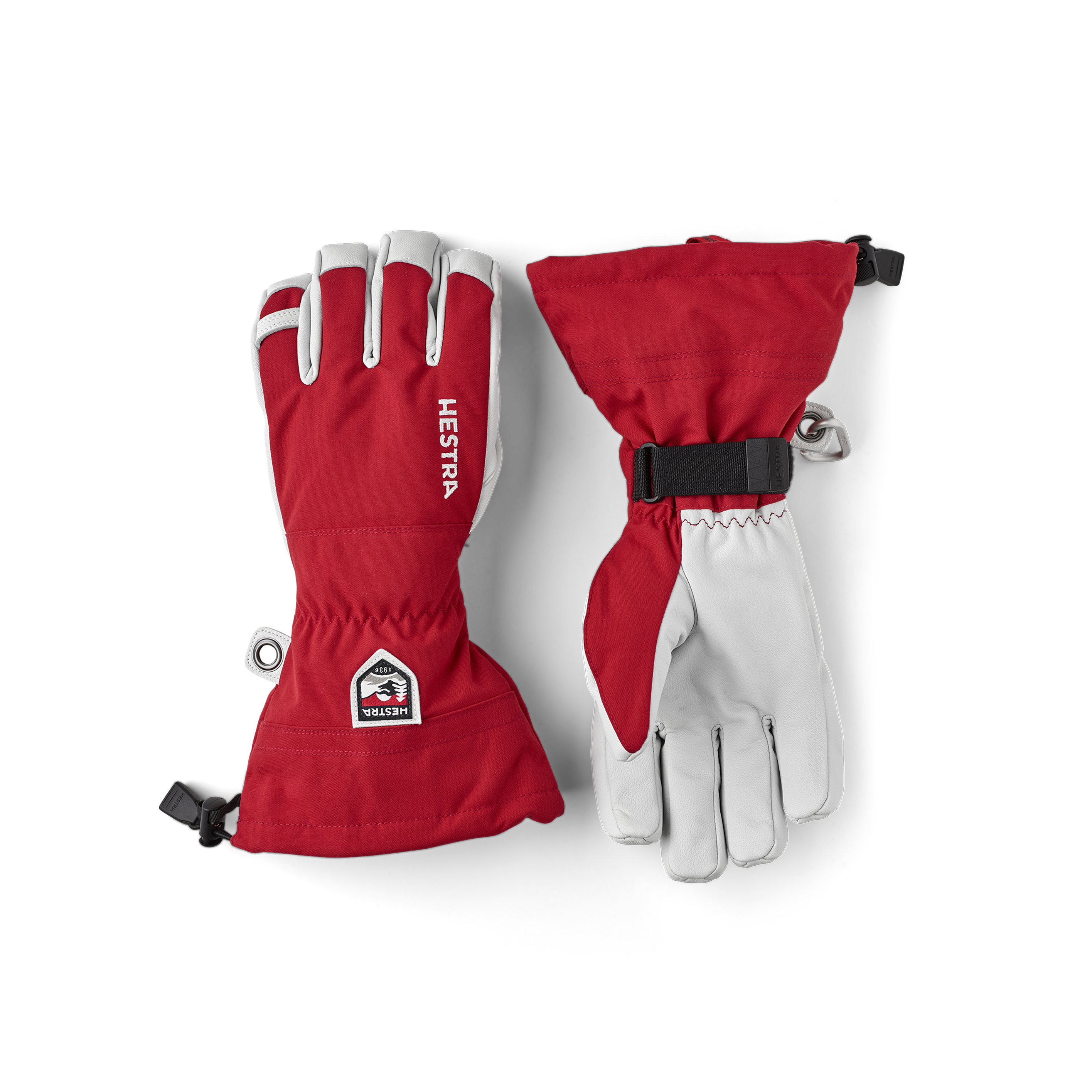 Army Leather Heli Ski Gloves