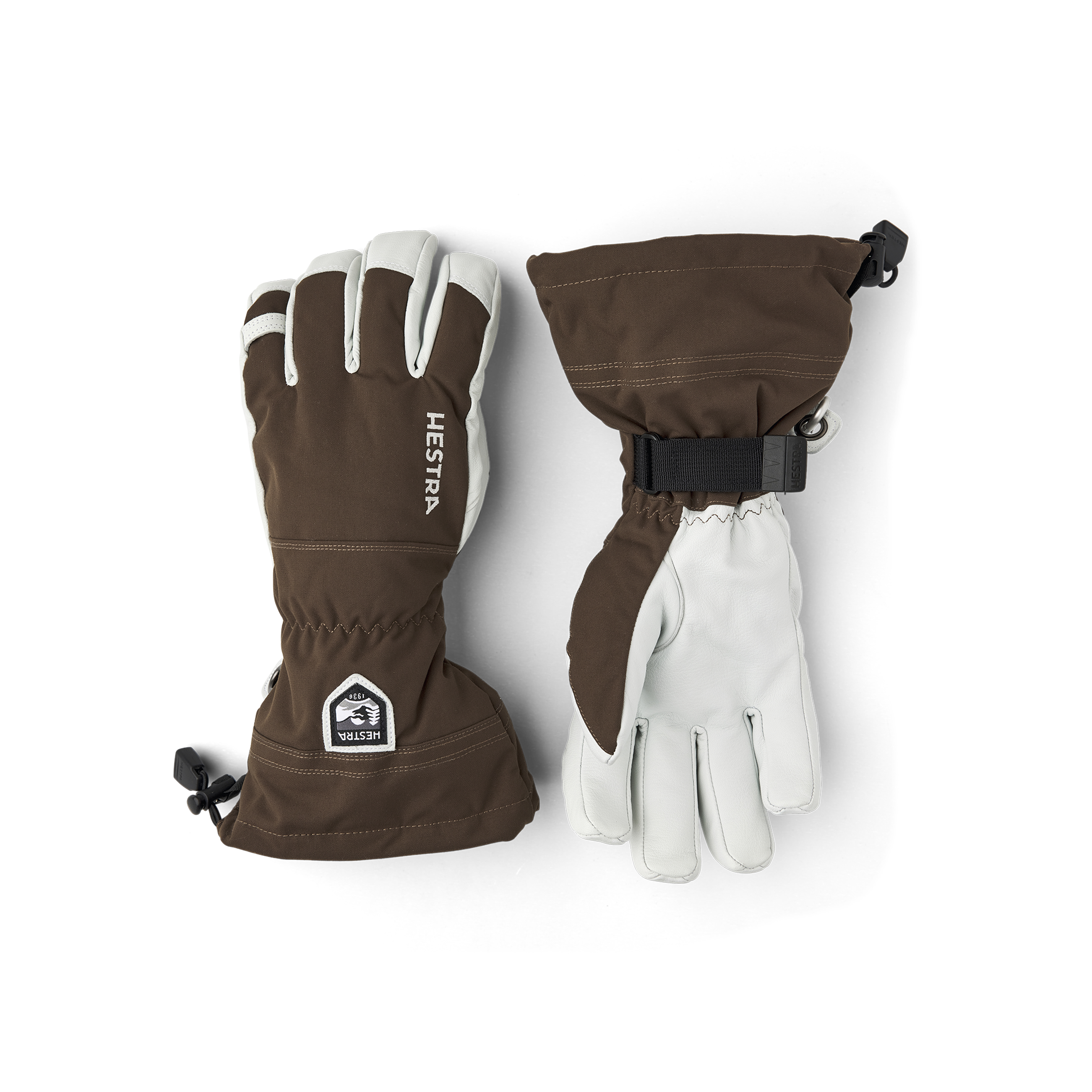 Army Leather Heli Ski - 5 finger